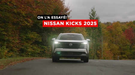 Nissan Kicks 2025 – On l’a essayé!